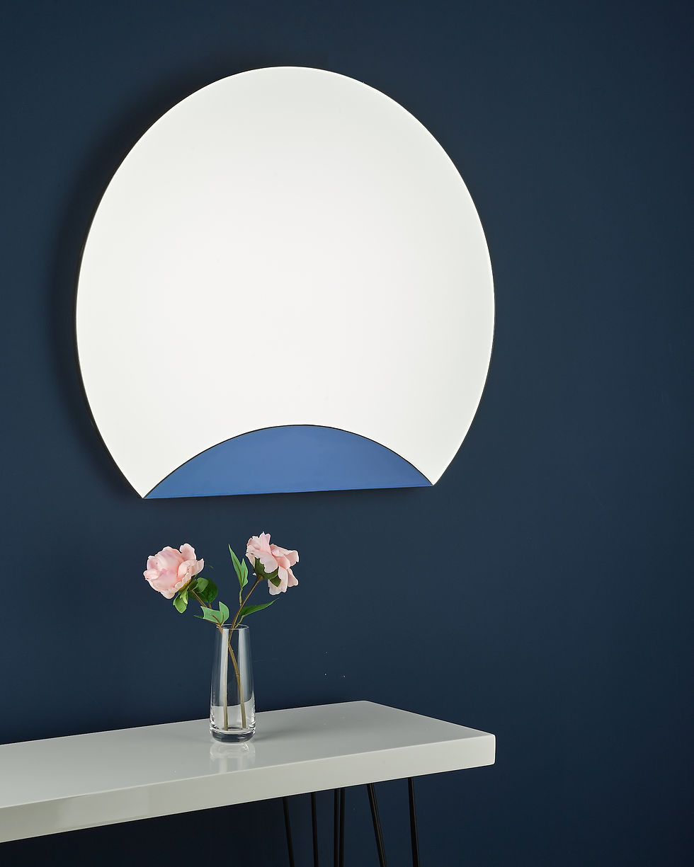 Thumbnail: Rise Blue Panel Mirror