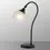 Thumbnail: Shelby 1 Light Satin Black Table Lamp