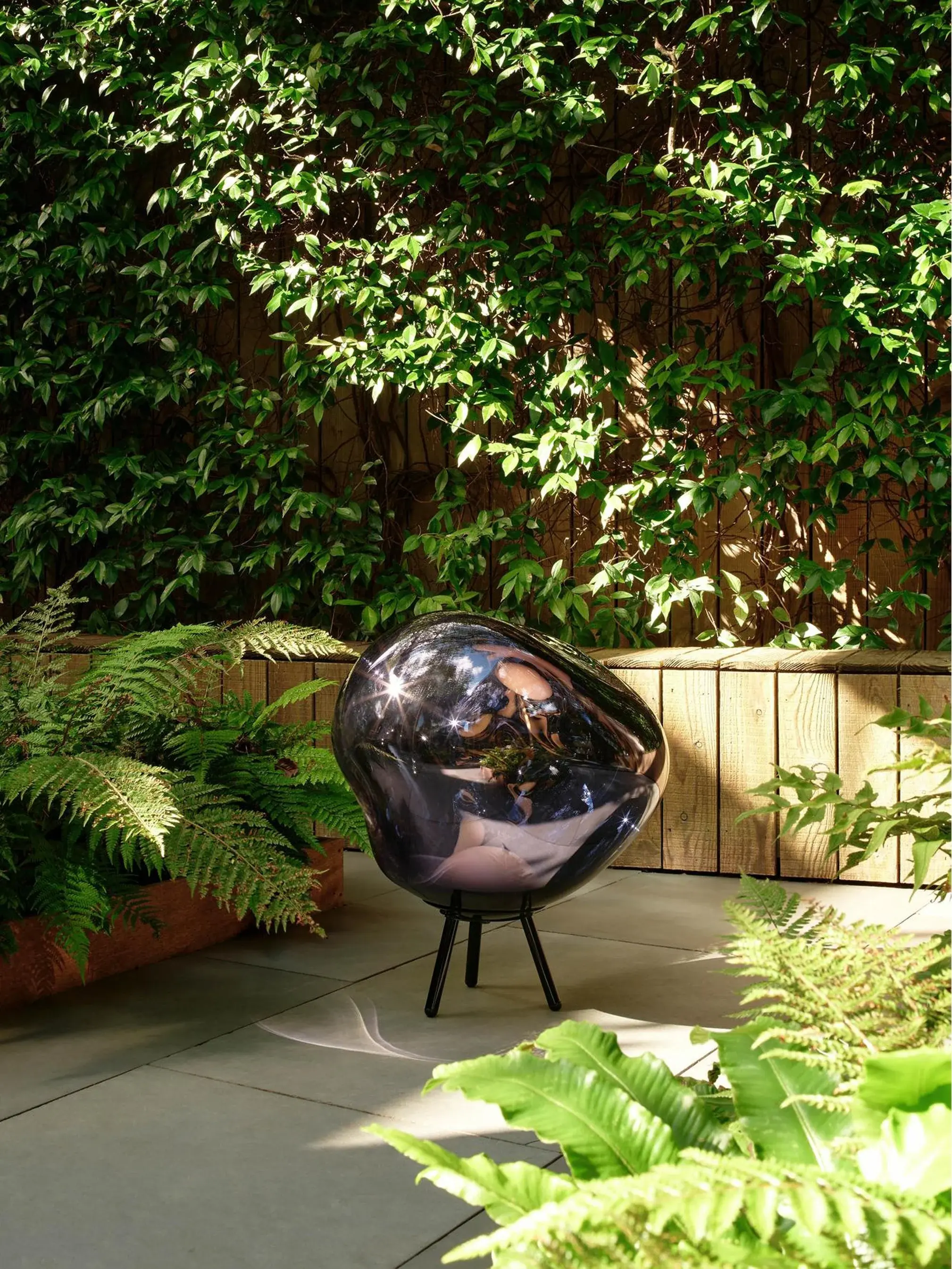 Tom Dixon Melt Large 1 Light Polished Smoke Portable Light