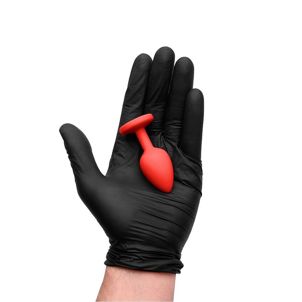 Miniatura: Plug Anal Silicone Com Pedra Tamanho P