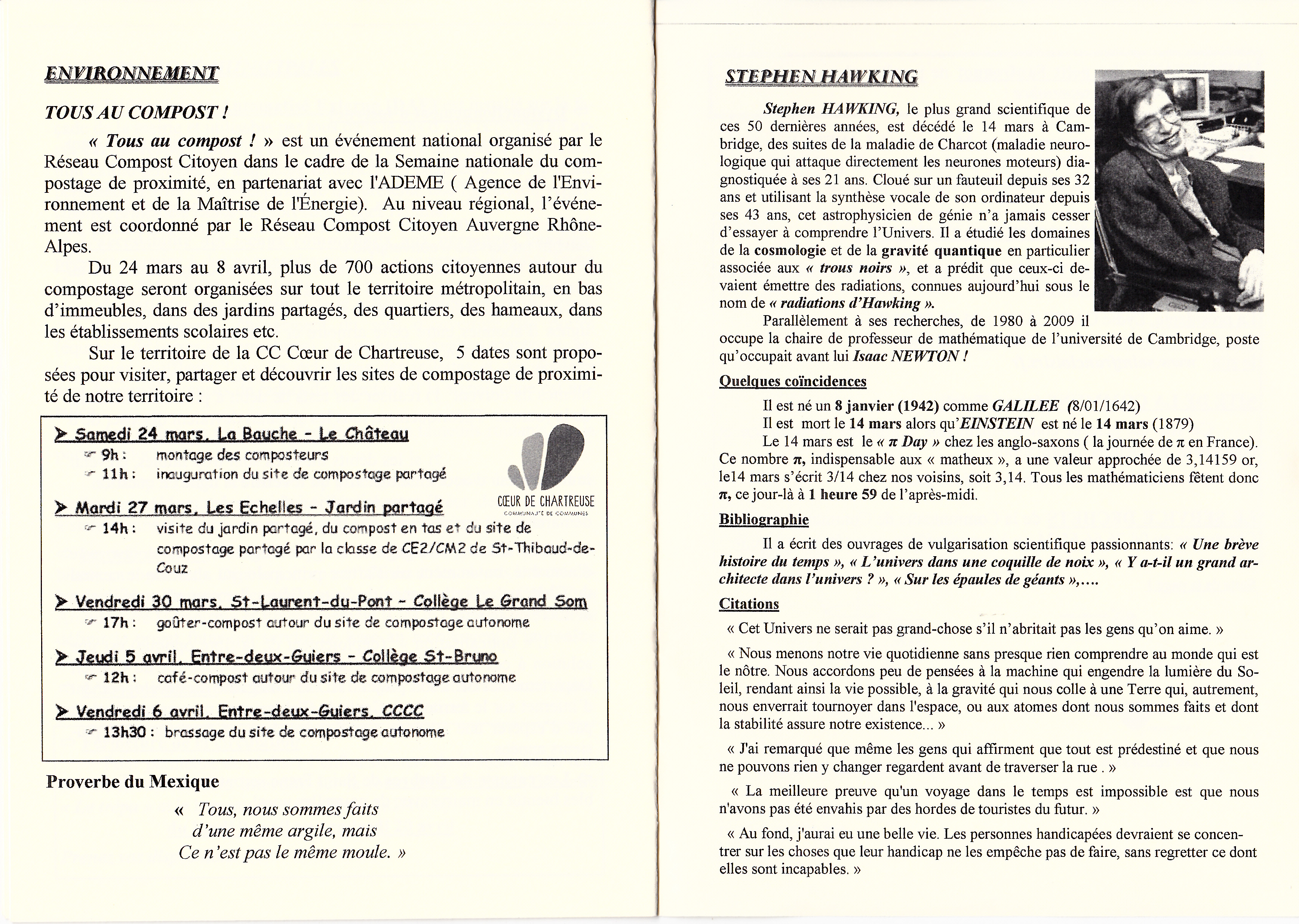 LPS n° 29 Pages 14 & 15