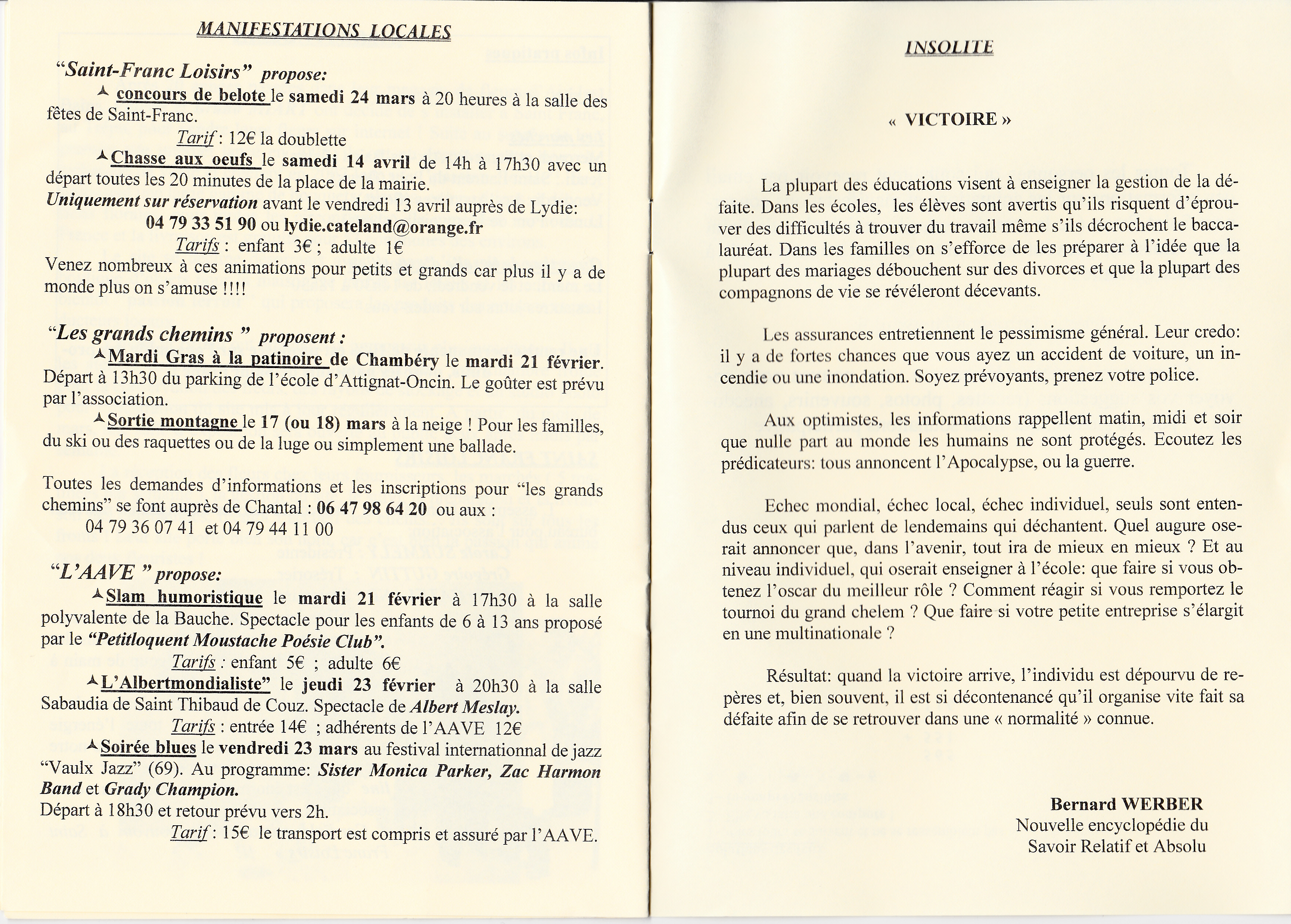 LPS n° 11 Pages 14 & 15