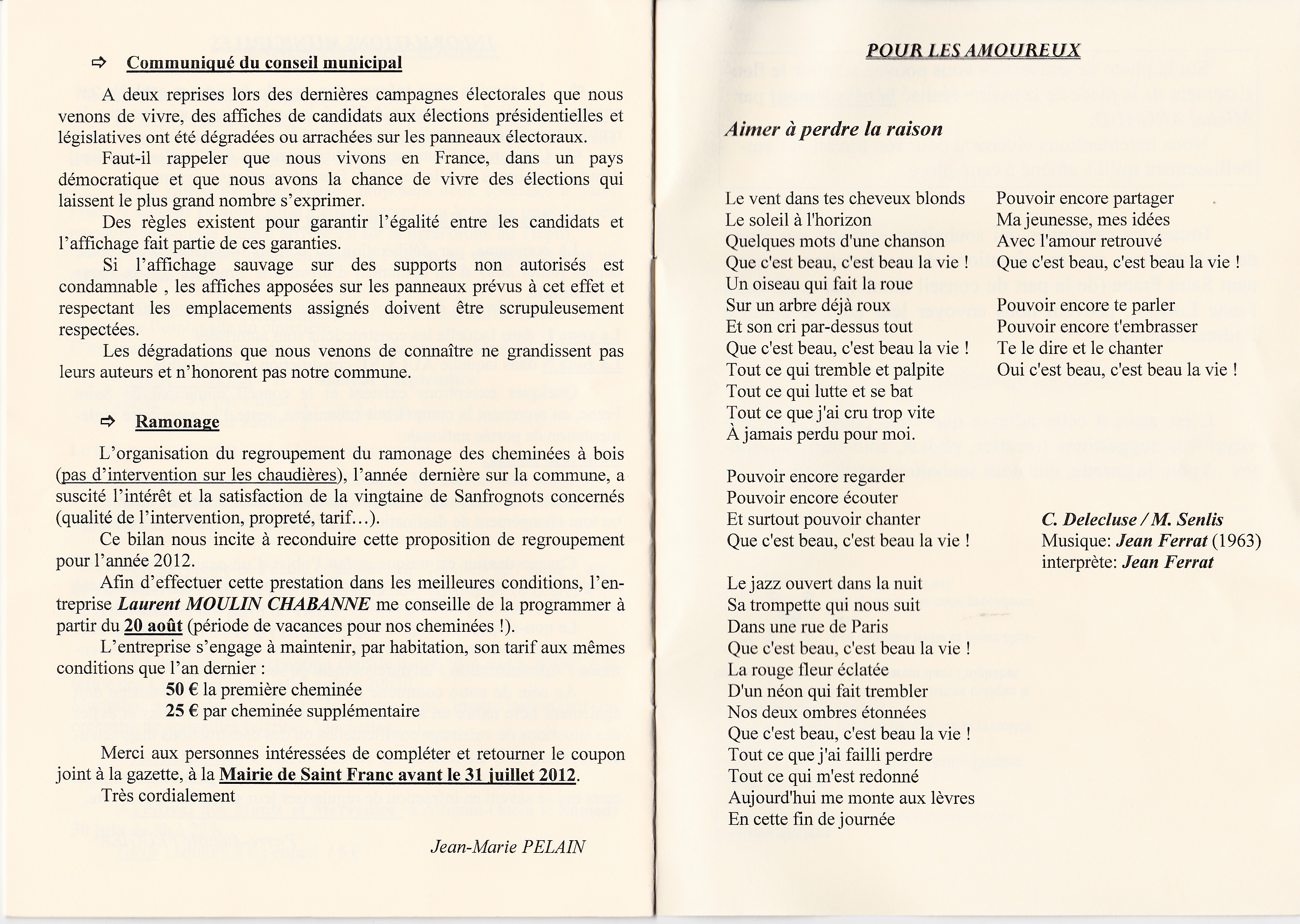 LPS n° 12 Pages 14 & 15