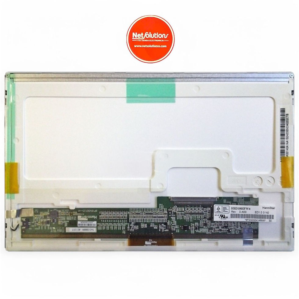 PANTALLA LCD HANNSTAR 10" RESOLUCIÓN 1024x600 30 PINES