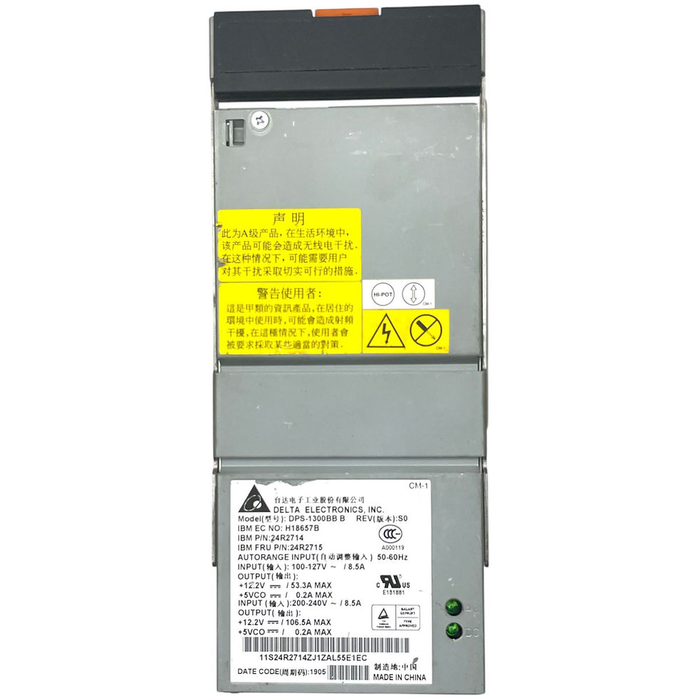 Miniatura: FUENTE DE PODER SERVIDOR IBM X366 X3850 X3950/ DPS-1300BB B 39Y7384 24R2715 24R2