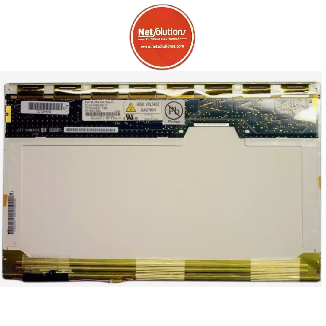 PANTALLA LCD SCREEN 14" RESOLUCIÓN 1366X768 30 PINES