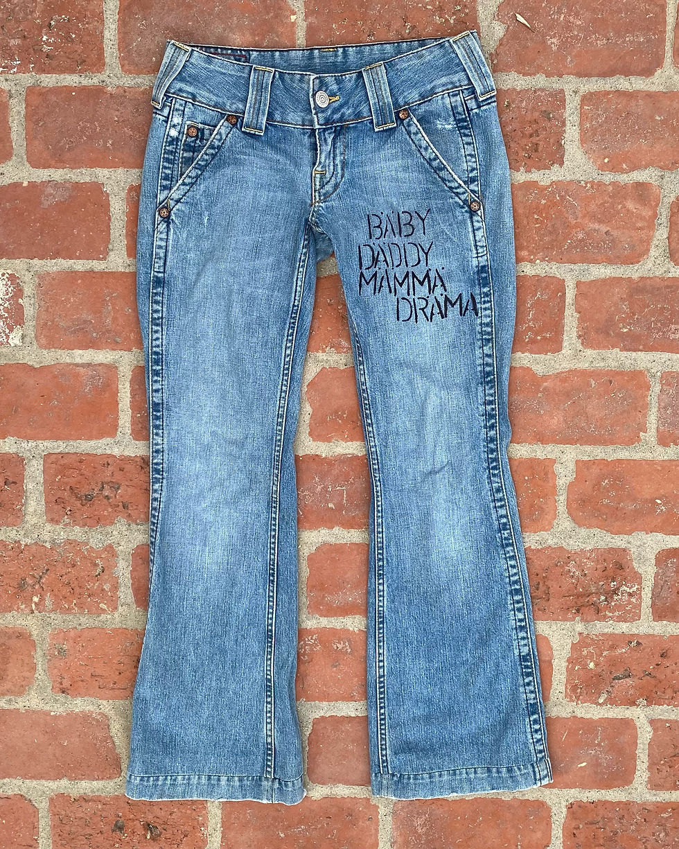 BABY DADDY MOMMA DRAMA PANTS