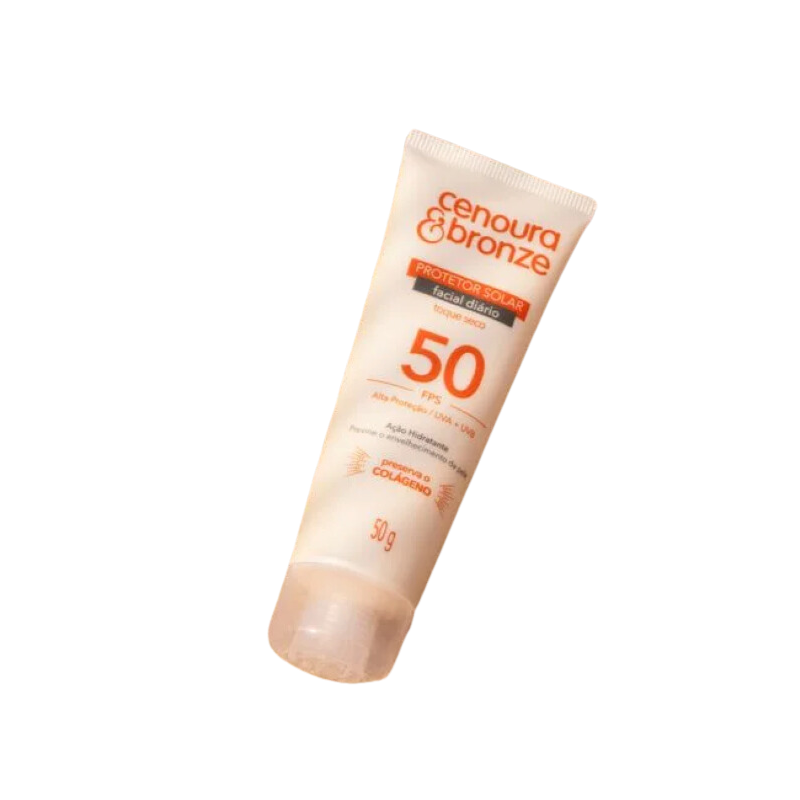 Miniatura: Protetor Solar Facial Cenoura & Bronze FPS50 - 50g