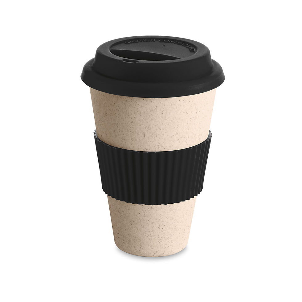 Miniatura: CINNAMON. Copo para viagem