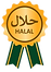 Halal certified gold medal award