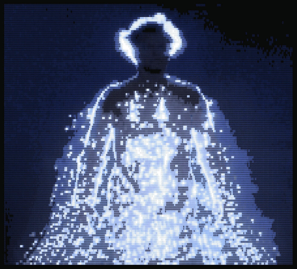 Eksempel på ASCII-kunst-gif