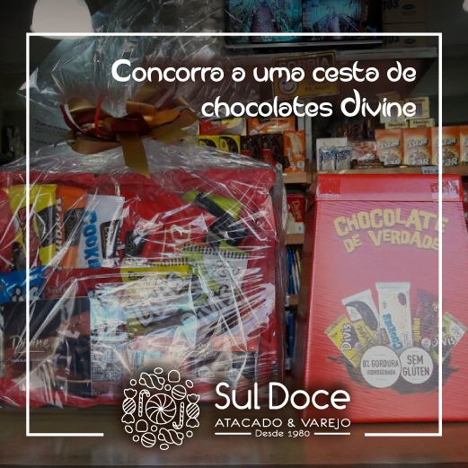 Concorra a uma cesta de chocolates Divine