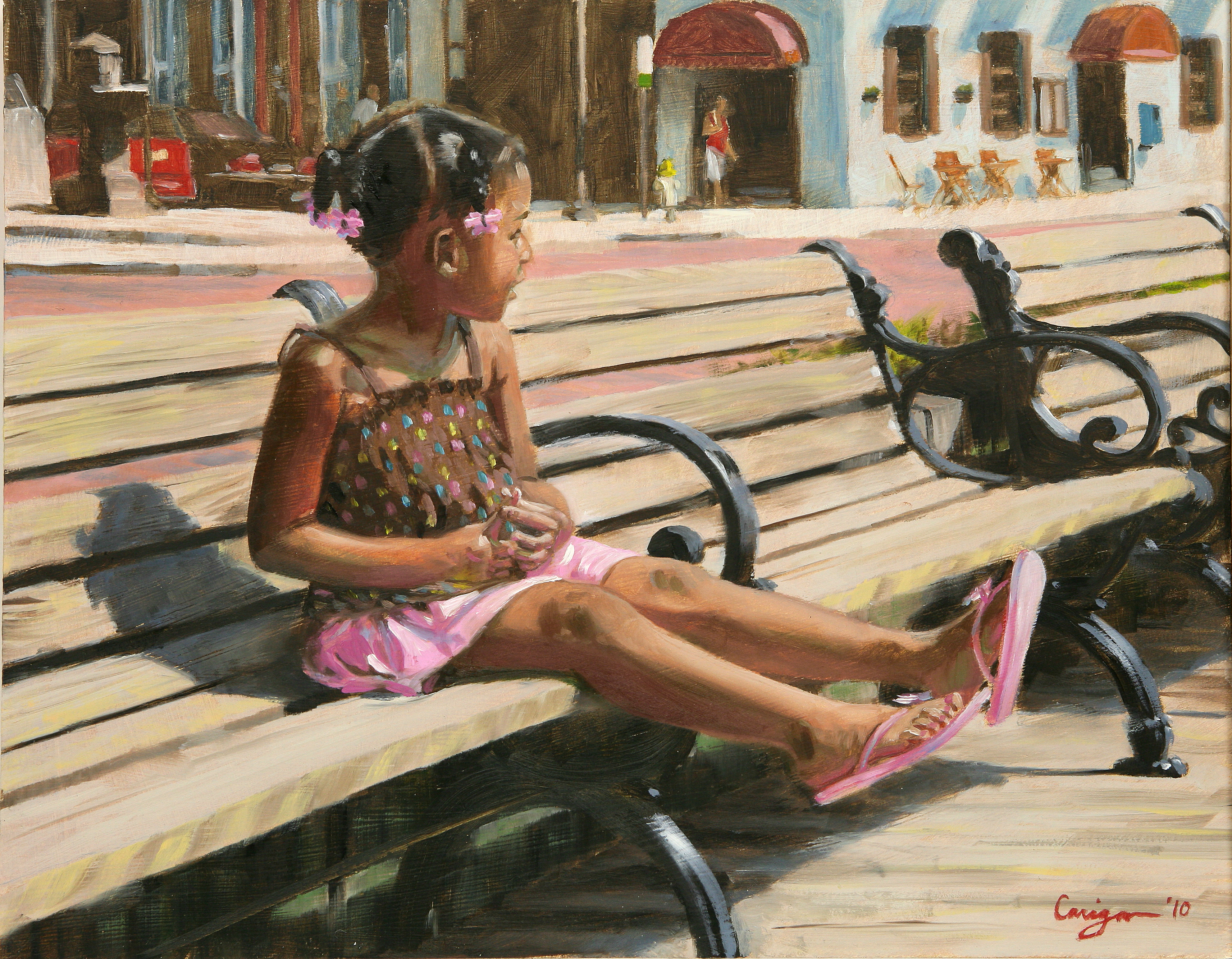 (SOLD) An August Afternoon Downtown