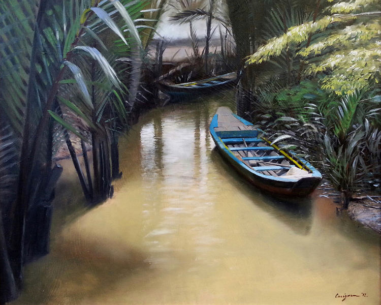 (SOLD) Boats at Rest