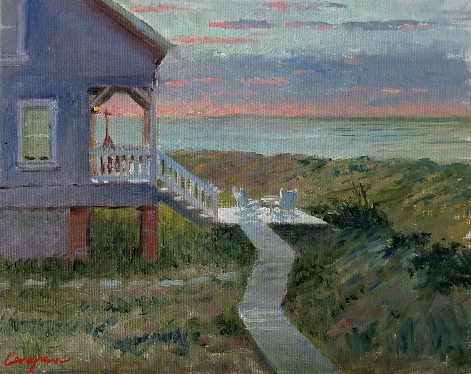 The Cabin at Dawn