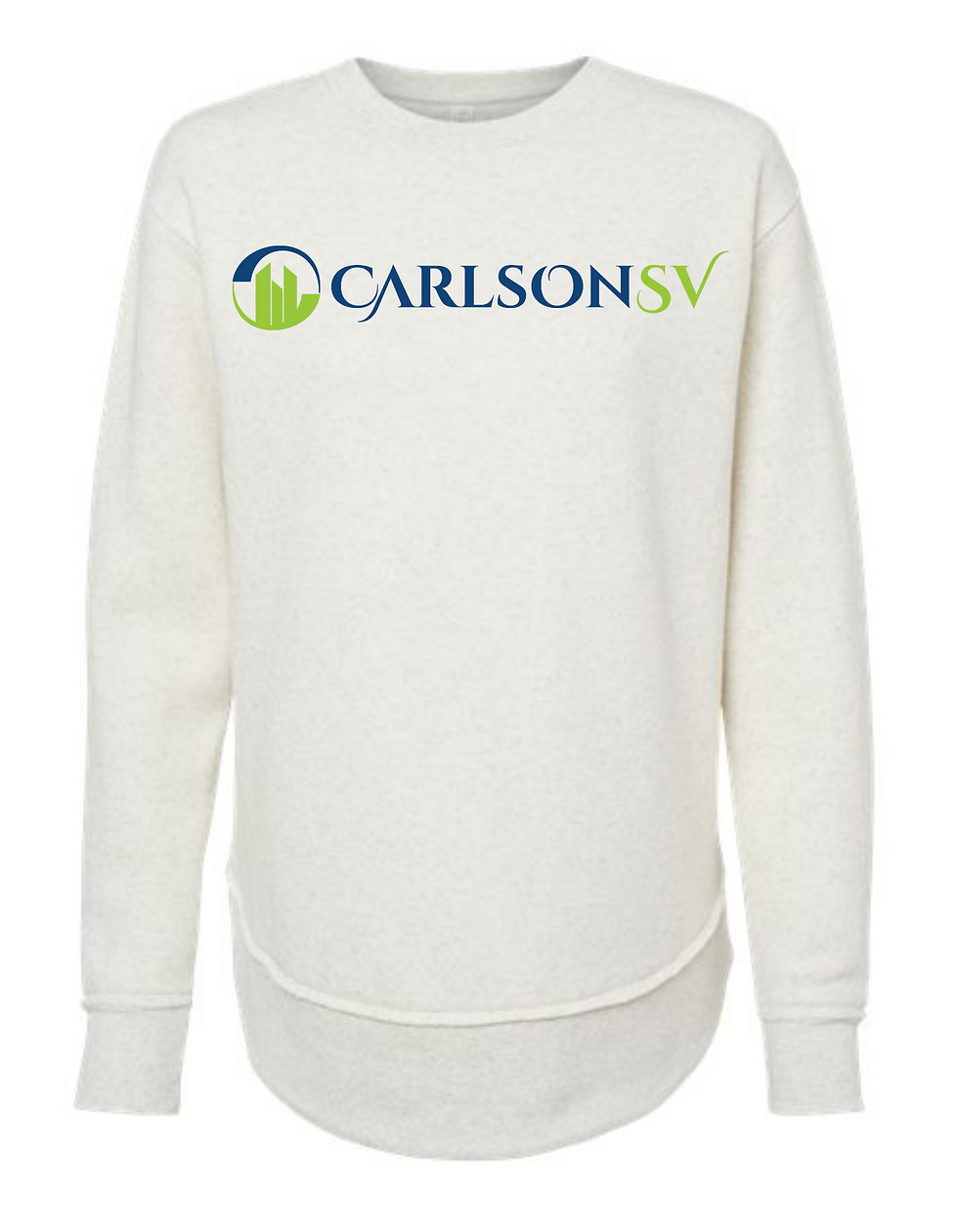 Thumbnail: LAT - Women's Weekend Fleece Crewneck Sweatshirt 3525