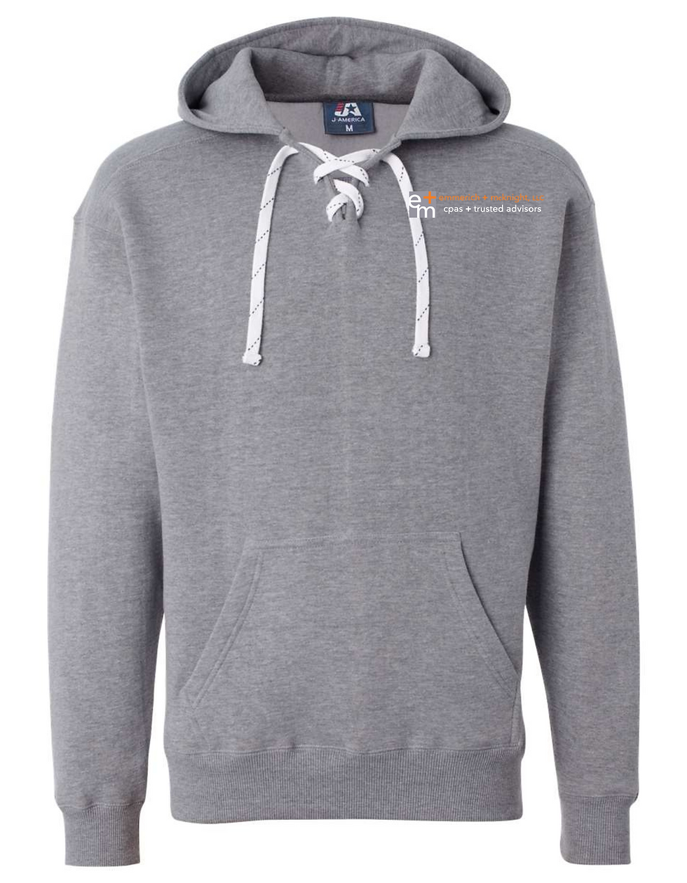 Thumbnail: J. America - Unisex Sport Lace Hooded Sweatshirt