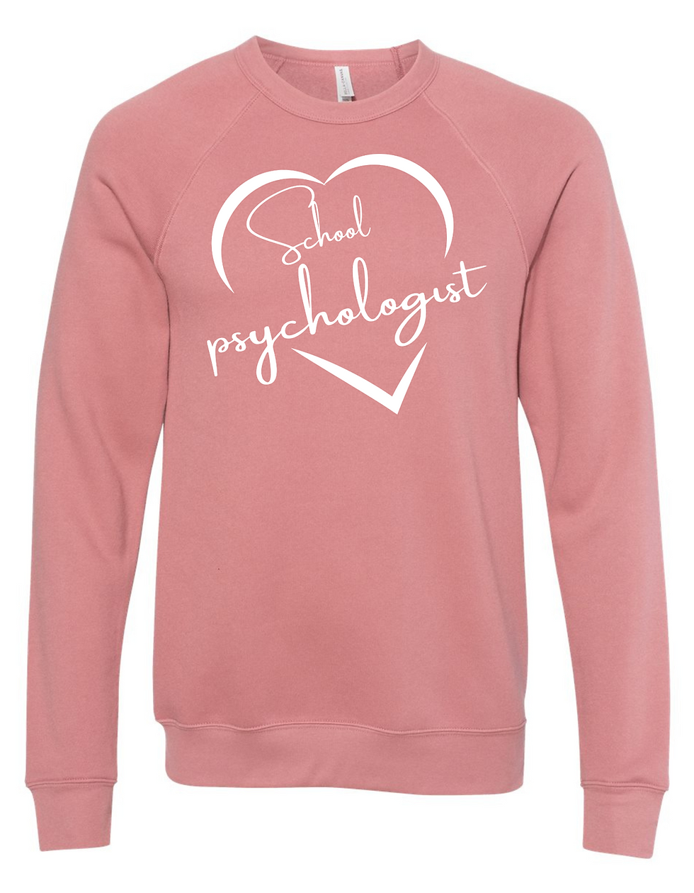 Thumbnail: BELLA + CANVAS - Sponge Fleece Raglan Crewneck Sweatshirt
