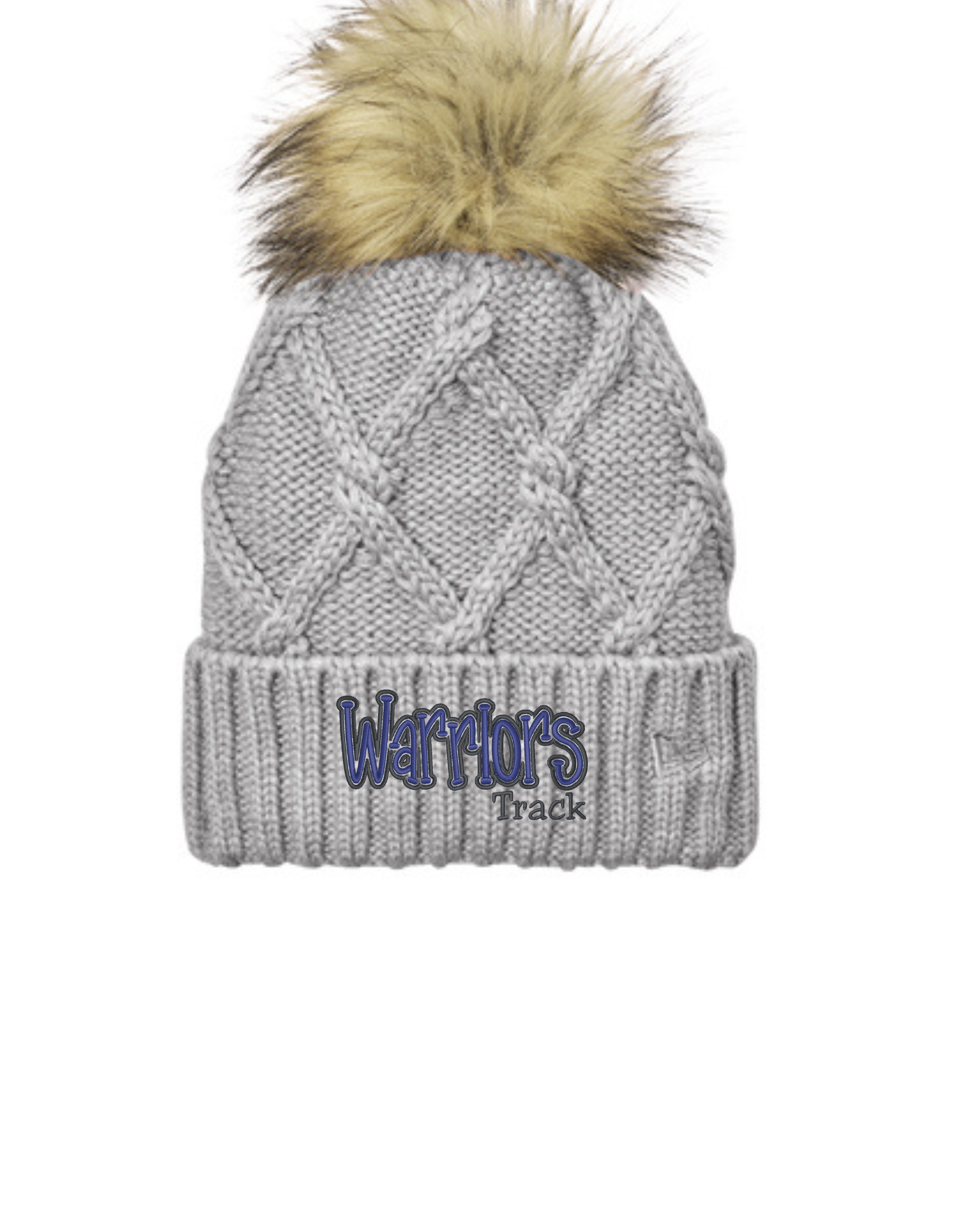 New Era ® Faux Fur Pom Beanie