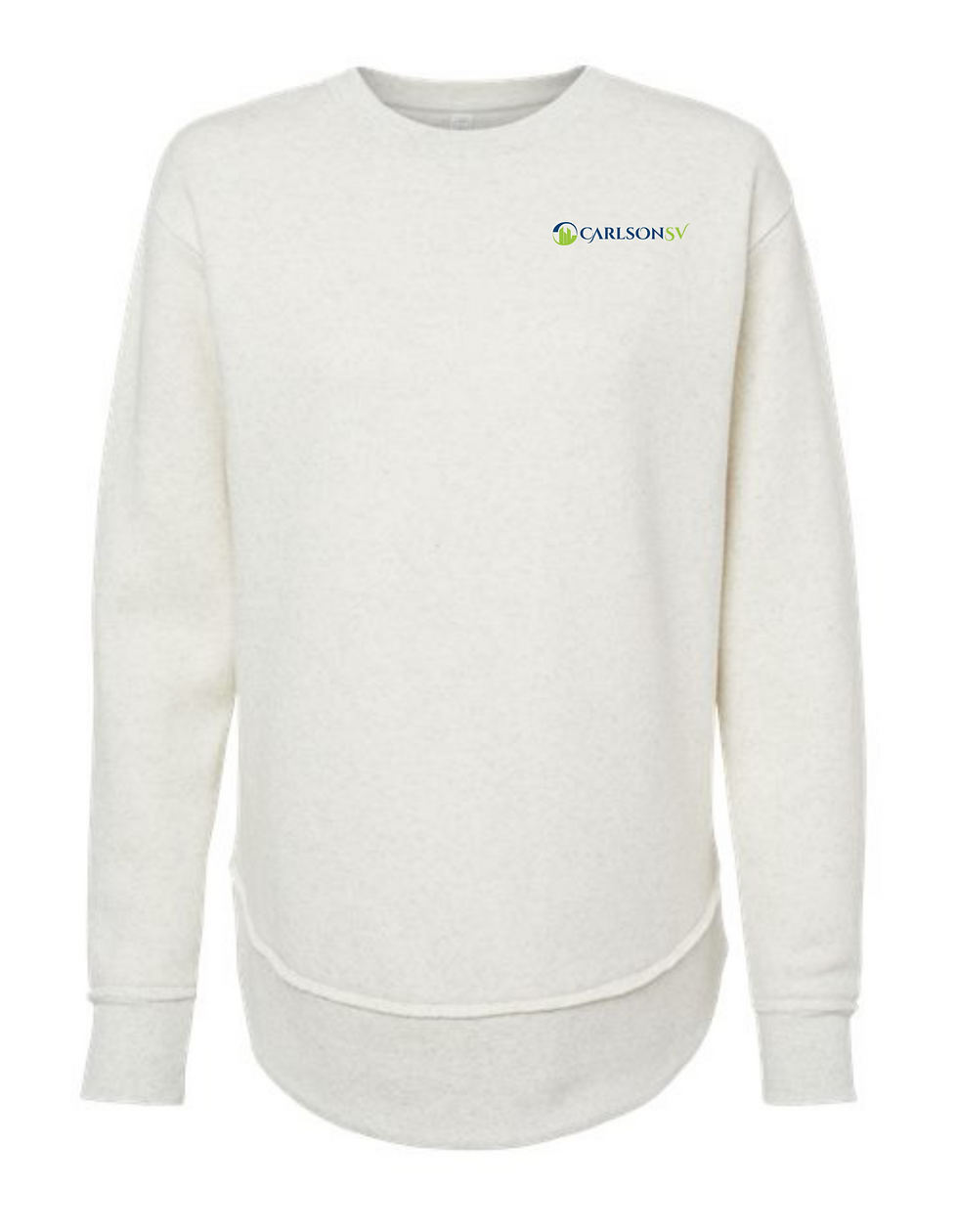 Thumbnail: LAT - Women's Weekend Fleece Crewneck Sweatshirt 3525