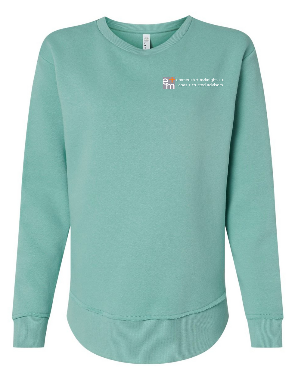 Thumbnail: LAT - Women's Weekend Fleece Crewneck Sweatshirt