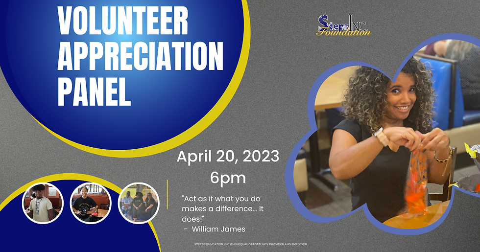Volunteer Appreciation Panel