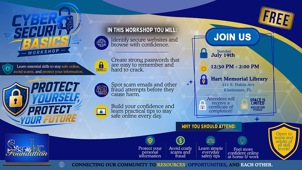 Cybersecurity Basics Workshop