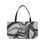 Thumbnail: Weekender Tote Bag- Black, White