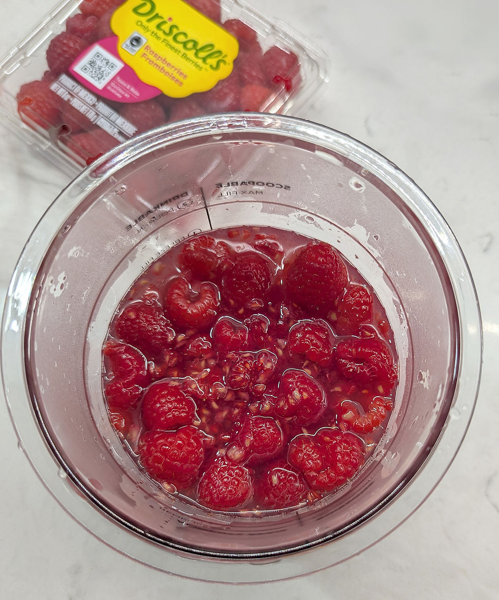 Raspberry Lime Ricky Sorbet