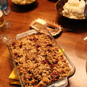 Oat-Topped Sweet Potato Crisp