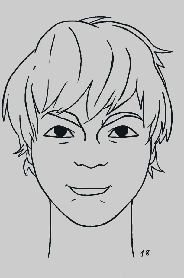 Head animated