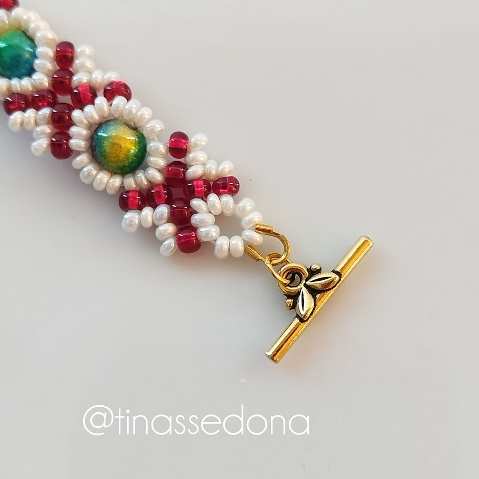 Miracle Glass Bead Bracelet 7 - 1/4