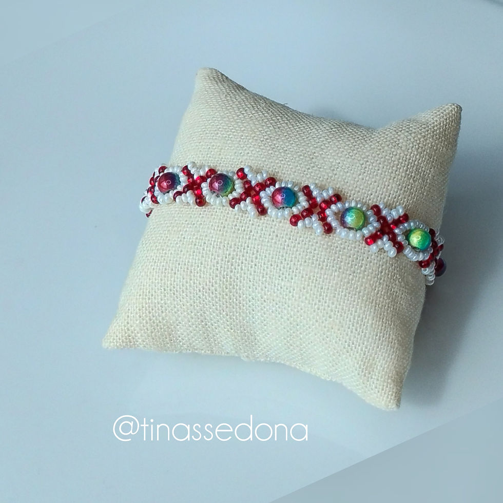 Miracle Glass Bead Bracelet 7 - 1/4