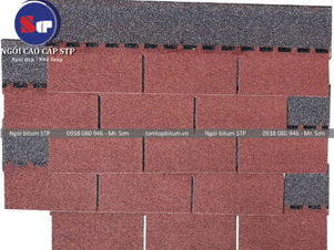 Ngói bitum STP – Kiểu viên gạch – Dòng Phổ thông