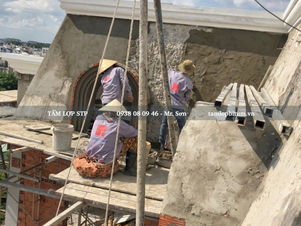 Hướng dẫn thi công ngói bitum trên bề mặt phẳng chi tiết
