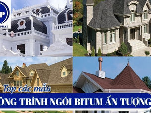 Tại sao các công trình nổi tiếng trên thế giới lại chọn ngói bitum?