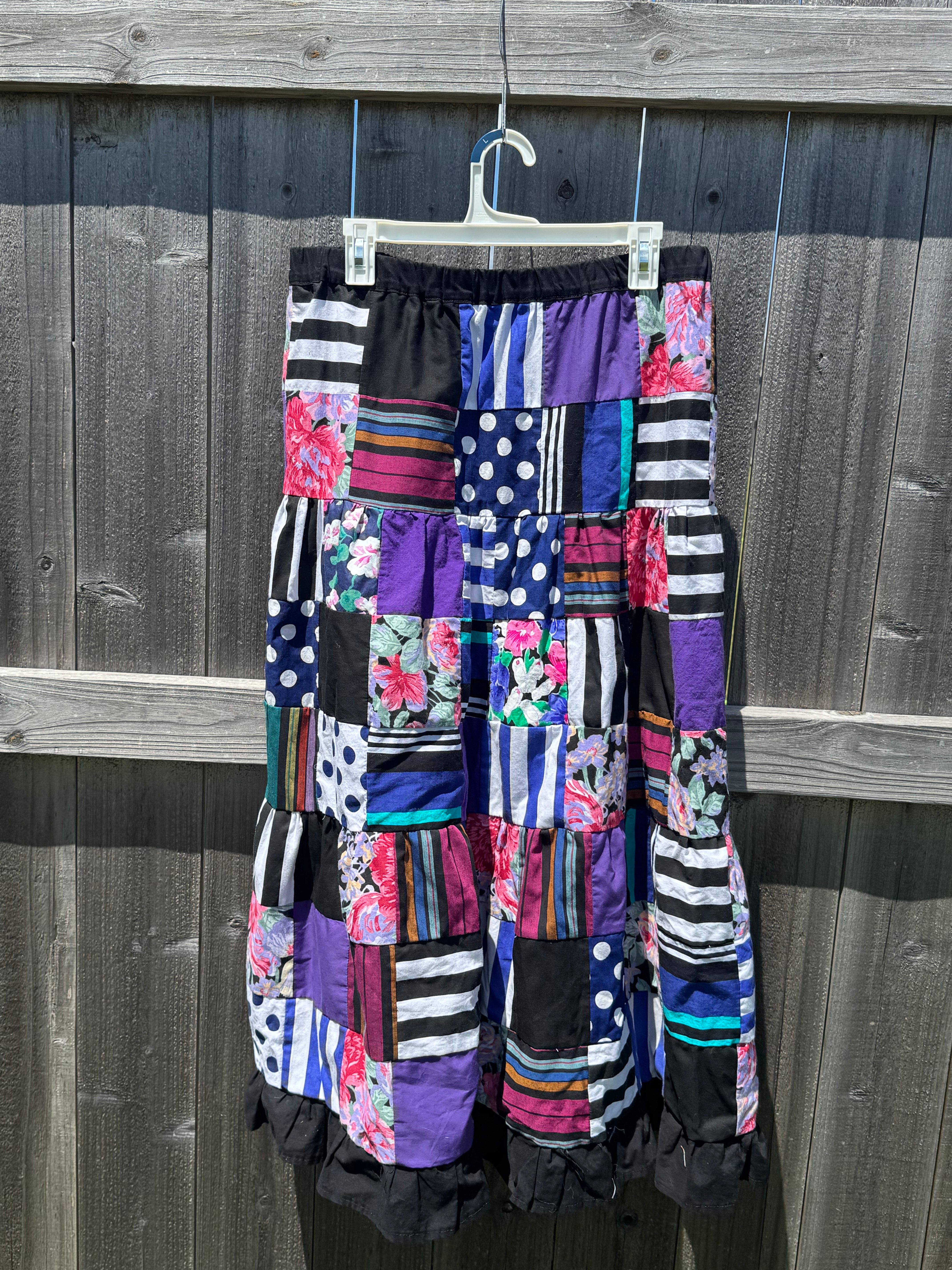 Tiffany tiered skirt (L-XL)