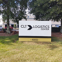 clt logistics center mertiex monument sign