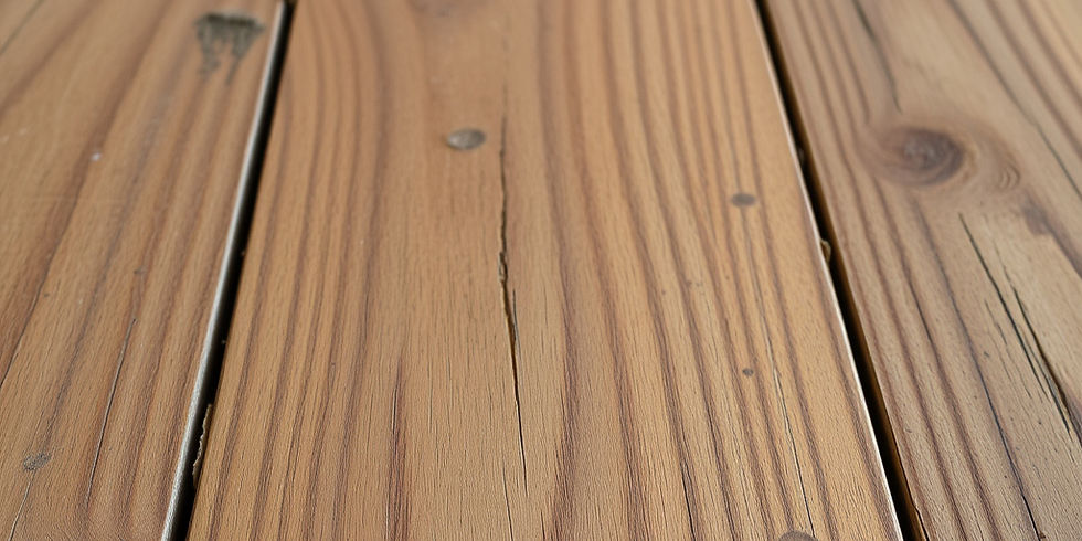 scratched hardwood floor before restoration