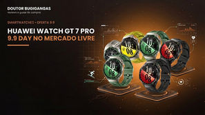 Huawei Watch GT 7 Pro em várias cores, smartwatch avançado com monitoramento fitness e oferta especial 9.9 no Mercado Livre