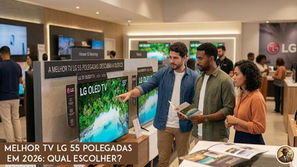 A LG é a marca que mais oferece opções reais de escolha no segmento, o que é uma vantagem para quem pesquisa