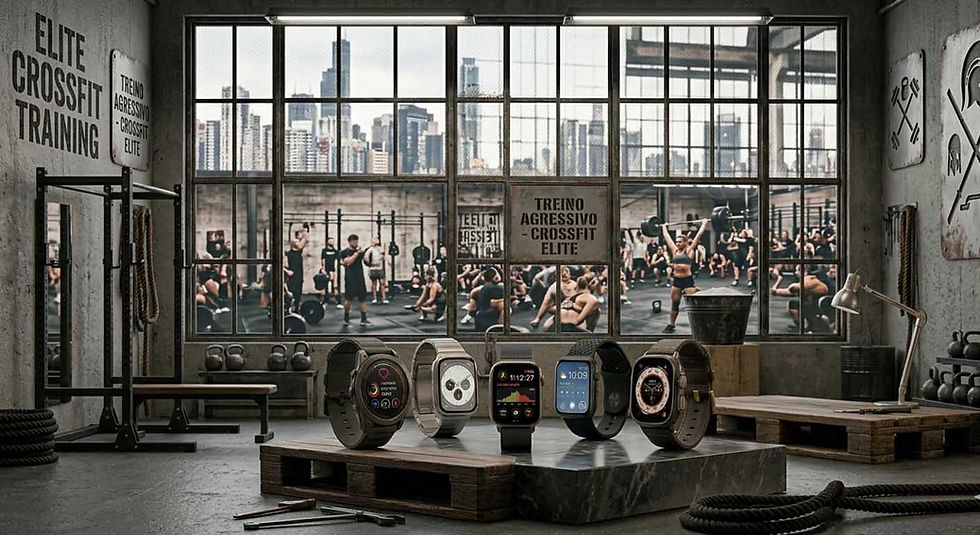 Na era digital, relógios inteligentes são essenciais para monitorar saúde, aumentar performance e alcançar metas de treino eficazmente.