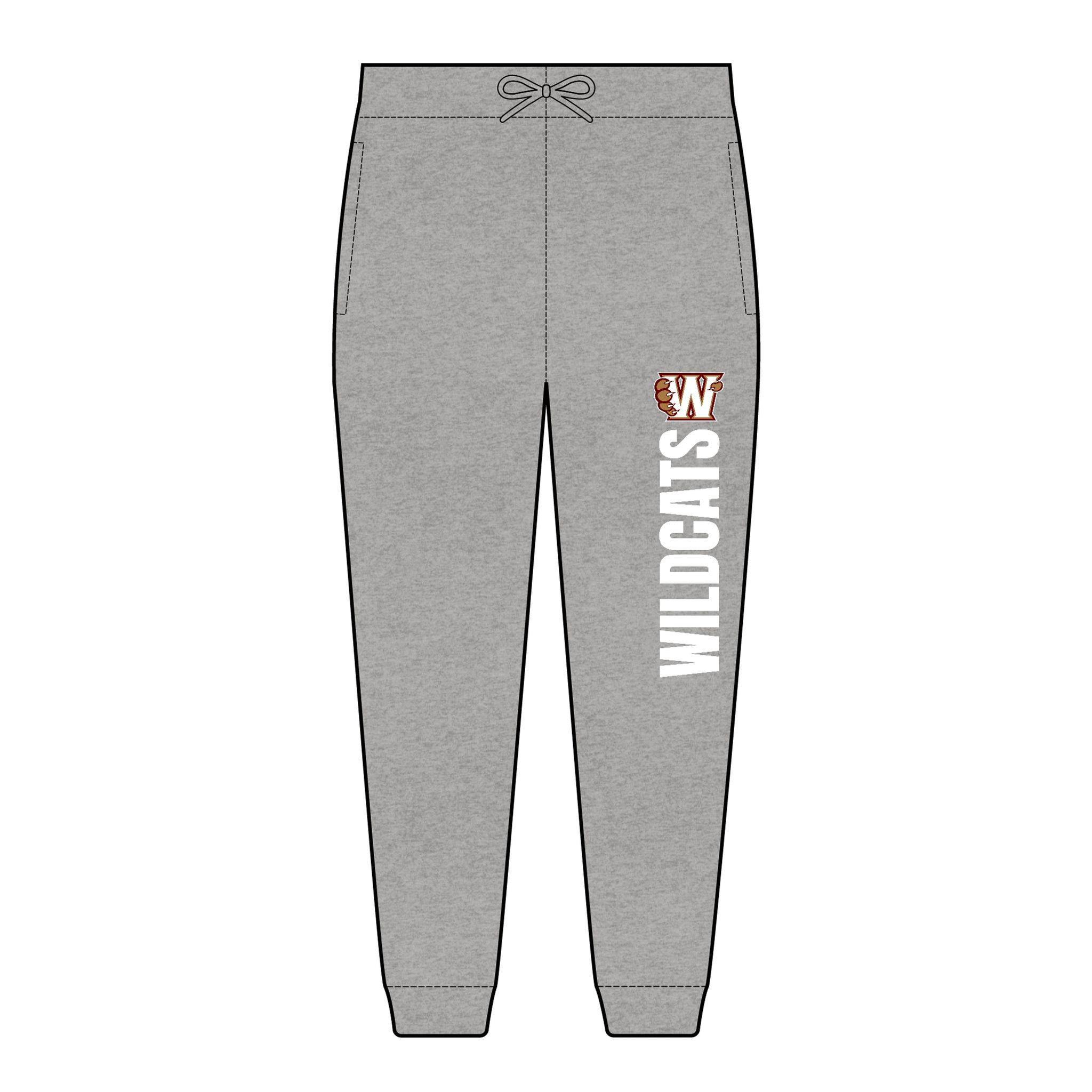 Wildcats Custom Embroidered Joggers Pants