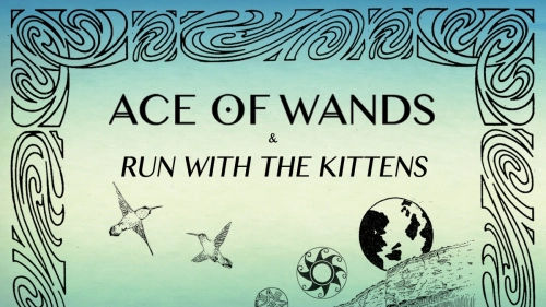 Ace of Wands & Run with the Kittens