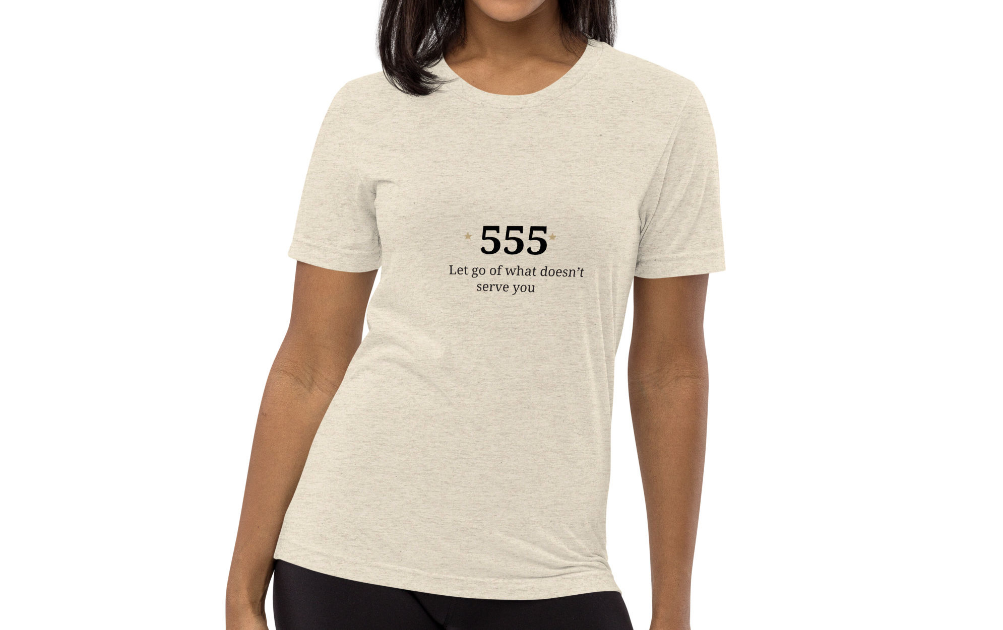 555 Let Go of What Doesn’t Serve You Unisex Short sleeve t-shirt | L.U.Y.F.