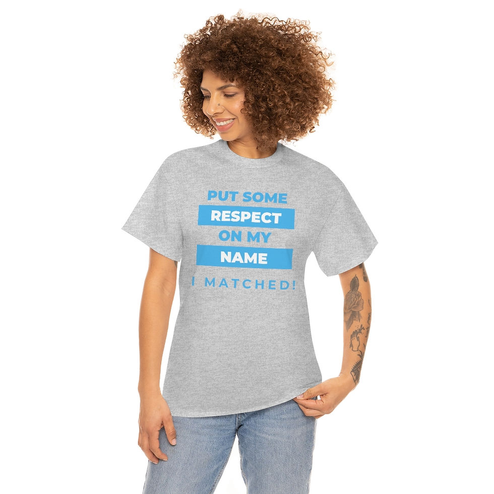 Thumbnail: Put SOME RESPECT On My Name I MATCHED- Bold Unisex Shirt
