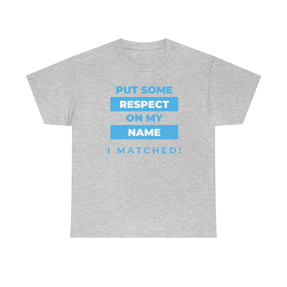 Thumbnail: Put SOME RESPECT On My Name I MATCHED- Bold Unisex Shirt