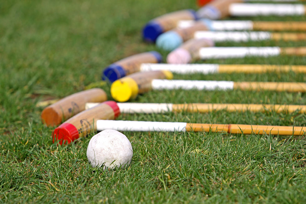 Polo mallets and ball | Poloklubbor