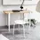 Miniature : Pied de table et bureau 75cm