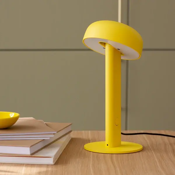 Miniature : Lampe à poser colorée en aluminium